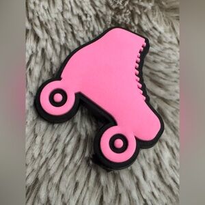 PINK Rollerskate CROCS Jibbitz Shoe Charm 5/$20